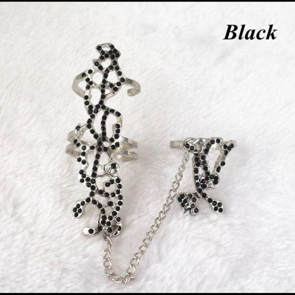 Rhinestone Ring Set - Picture 3 of 5